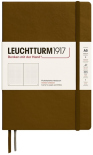 Блокнот Leuchtturm1917 Spice Brown в крапку (середній, пряний коричневий)