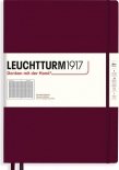 Блокнот Leuchtturm1917 Master Classic в клітинку (великий, винний)