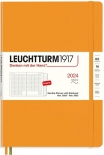 Щомісячник Leuchtturm1917 2024 на 16 місяців (B5, сонячно-жовтий, м'яка обкладинка)