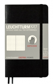 Купить Блокнот Leuchtturm1917 в точку (карманный, черный, мягкая обложка) в интернет магазине в Киеве: цены, доставка - интернет магазин Д.Магазин