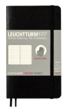 Блокнот Leuchtturm1917 в крапку (кишеньковий, чорний, м'яка обкладинка)