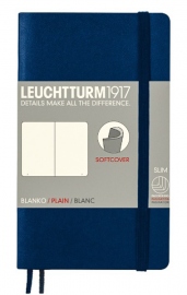 Купить Блокнот Leuchtturm1917 нелинованный (карманный, темно-синий, мягкая обложка) в интернет магазине в Киеве: цены, доставка - интернет магазин Д.Магазин