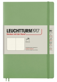 Купить Блокнот Leuchtturm1917 Paperback  в точку (B6+, светло-зеленый, мягкая обложка) в интернет магазине в Киеве: цены, доставка - интернет магазин Д.Магазин