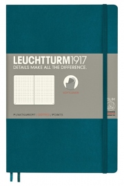 Купить Блокнот Leuchtturm1917 Paperback  в точку (B6+, тихоокеанский зеленый, мягкая обложка) в интернет магазине в Киеве: цены, доставка - интернет магазин Д.Магазин