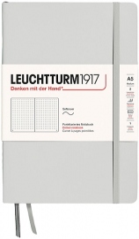Купить Блокнот Leuchtturm1917 Natural Colours в точку (средний, мягкая обложка, светло-серый) в интернет магазине в Киеве: цены, доставка - интернет магазин Д.Магазин