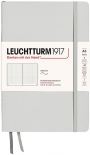 Блокнот Leuchtturm1917 Natural Colours в крапку (середній, м'яка обкладинка, світло-сірий)
