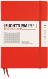 Купить Блокнот Leuchtturm1917 Recombine в клетку (средний, омаровый) в интернет магазине в Киеве: цены, доставка - интернет магазин Д.Магазин