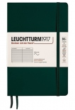 Блокнот Leuchtturm1917 Natural Colours Paperback в лінію (B6+, лісовий зелений, м’яка обкладинка)