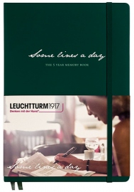 Купить Дневник Leuchtturm1917 Memory Book «Some Lines A Day» на 5 лет (лесной зеленый) в интернет магазине в Киеве: цены, доставка - интернет магазин Д.Магазин