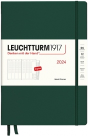 Купить Еженедельник вертикальный Leuchtturm1917 Natural Colours на 2024 год (B5, лесной зеленый) в интернет магазине в Киеве: цены, доставка - интернет магазин Д.Магазин