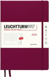 Купить Еженедельник вертикальный Leuchtturm1917 на 2024 год (B5, винный) в интернет магазине в Киеве: цены, доставка - интернет магазин Д.Магазин
