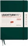 Щотижневик вертикальний Leuchtturm1917 на 2025 рік (A5, лісовий зелений)