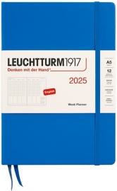 Купить Еженедельник вертикальный Leuchtturm1917 на 2025 год (A5, небесный) в интернет магазине в Киеве: цены, доставка - интернет магазин Д.Магазин