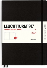 Купить Еженедельник горизонтальный Leuchtturm1917 на 2024 год (A4+, черный) в интернет магазине в Киеве: цены, доставка - интернет магазин Д.Магазин
