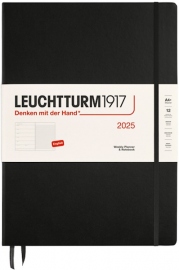 Купить Еженедельник Leuchtturm1917 на 2025 год с заметками (A4+, черный) в интернет магазине в Киеве: цены, доставка - интернет магазин Д.Магазин