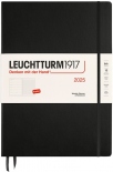 Щотижневик Leuchtturm1917 на 2025 рік із замітками (А4+, чорний)