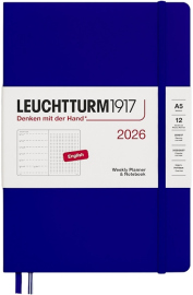 Купить Еженедельник Leuchtturm1917 на 2026 год с заметками в точку (A5, чернильный) в интернет магазине в Киеве: цены, доставка - интернет магазин Д.Магазин