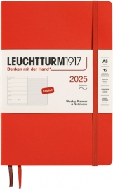 Купить Еженедельник Leuchtturm1917 на 2025 год с заметками (A5, лобстеровый, мягкая обложка) в интернет магазине в Киеве: цены, доставка - интернет магазин Д.Магазин