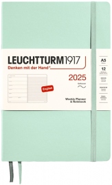 Купить Еженедельник Leuchtturm1917 на 2025 год с заметками (A5, мятный, мягкая обложка) в интернет магазине в Киеве: цены, доставка - интернет магазин Д.Магазин