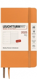 Купить Еженедельник Leuchtturm1917 на 2025 год с заметками (A6, абрикосовый, мягкая обложка) в интернет магазине в Киеве: цены, доставка - интернет магазин Д.Магазин