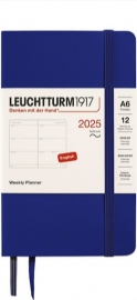 Купить Еженедельник горизонтальный Leuchtturm1917 на 2025 год (A6, чернильный, мягкая обложка) в интернет магазине в Киеве: цены, доставка - интернет магазин Д.Магазин