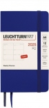 Щотижневик горизонтальний Leuchtturm1917 на 2025 рік (А6, чорнильний, м'яка обкладинка)