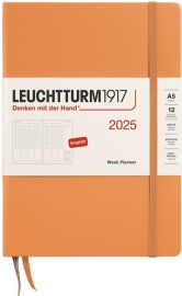 Купить Еженедельник вертикальный Leuchtturm1917 на 2025 год (A5, абрикосовый) в интернет магазине в Киеве: цены, доставка - интернет магазин Д.Магазин