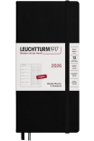 Щотижневик Leuchtturm1917 Wallet на 2026 рік із замітками в крапку (B6+, чорний)
