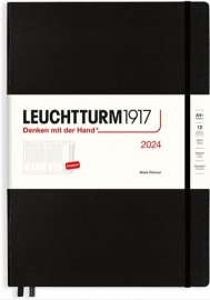 Купить Еженедельник вертикальный Leuchtturm1917 на 2024 год (A4+, черный) в интернет магазине в Киеве: цены, доставка - интернет магазин Д.Магазин