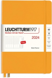 Купить Еженедельник вертикальный Leuchtturm1917 на 2024 год (A5, солнечный желтый) в интернет магазине в Киеве: цены, доставка - интернет магазин Д.Магазин