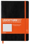 Блокнот Leuchtturm1917 Whitelines Link A5 в точку (черный)