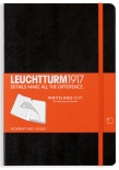 Блокнот Leuchtturm1917 Whitelines Link A5 с отрывными листами в линию (черный)