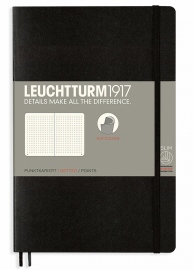 Купить Блокнот Leuchtturm1917 Paperback B6 в точку (черный, мягкая обложка) в интернет магазине в Киеве: цены, доставка - интернет магазин Д.Магазин