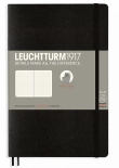 Блокнот Leuchtturm1917 Paperback B6 в точку (черный, мягкая обложка)