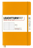 Блокнот Leuchtturm1917 Paperback B6 в крапку (сонячний жовтий, м'яка обкладинка)