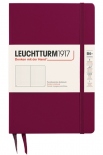 Блокнот Leuchtturm1917 Paperback в крапку (B6+, винний)
