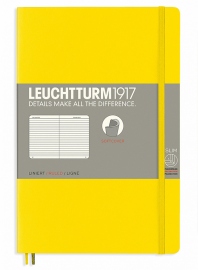 Купить Блокнот Leuchtturm1917 Paperback в линию (B6+, лимонный, мягкая обложка) в интернет магазине в Киеве: цены, доставка - интернет магазин Д.Магазин