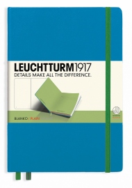 Купить Блокнот Leuchtturm1917 BiCOLORE среднего формата (лазурный-лайм) в интернет магазине в Киеве: цены, доставка - интернет магазин Д.Магазин