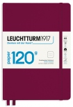 Блокнот Leuchtturm1917 EDITION 120 в крапку (середній, винний)