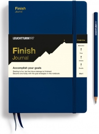 Купити Блокнот Leuchtturm1917 Finish Journal (середній, синій) в інтернет магазині в Києві: ціни, доставка - інтернет магазин Д.Магазин