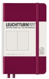 Блокнот Leuchtturm1917 в точку (кишеньковий, винний)