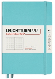 Купить Блокнот Leuchtturm1917 Rising Colours Aquamarine в точку (средний, аквамарин) в интернет магазине в Киеве: цены, доставка - интернет магазин Д.Магазин