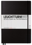 Блокнот Leuchtturm1917 Master Slim в точку (большой, чёрный)