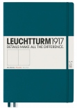 Блокнот Leuchtturm1917 Master Slim нелинованный (большой, тихоокеанский зеленый)