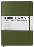 Блокнот Leuchtturm1917 Master Slim в клетку (большой, хаки)