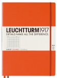 Блокнот Leuchtturm1917 Master Slim в клетку (большой, оранжевый)