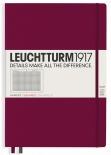 Блокнот Leuchtturm1917 Master Slim в клетку (большой, винный)