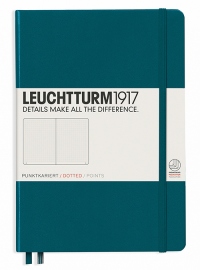 Купить Блокнот Leuchtturm1917 в точку (средний, тихоокеанский зеленый) в интернет магазине в Киеве: цены, доставка - интернет магазин Д.Магазин