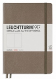 Блокнот Leuchtturm1917 нелинованный (средний, серо-коричневый)