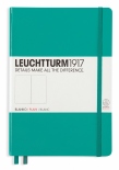 Блокнот Leuchtturm1917 нелинованный (средний, изумрудный)